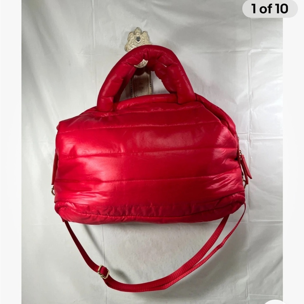 Estee Lauder Red Two handles Weekender Bag Travel Bag Tote Bag